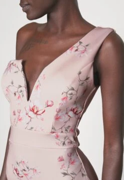 Wedding Gigi One Shoulder Print - Robe De Cocktail - Peach -Wal G 3780c8dde1394028b93e810de9f9e492