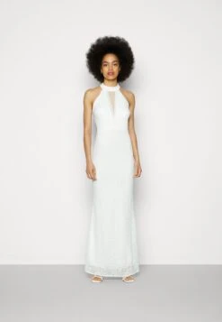 Wal G High Neck Maxi - Robe De Cocktail - White