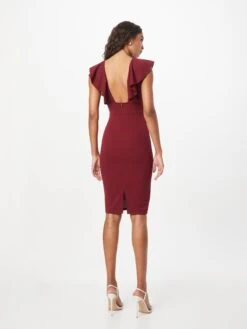 Wal G Robes De Cocktail Robe De Cocktail HIMANI Femme Lie De Vin -Wal G 39256f397f4c3c8fdd5d0033967f84cd