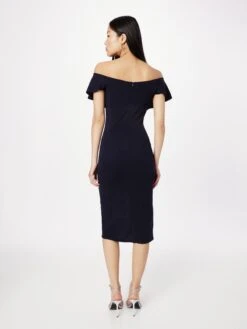 Wal G Robes Midi Robe CAMILLE Femme Bleu Marine -Wal G 3a6a9ef48eebc5ecf6d0278c96fa9f74