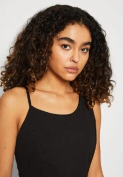 Wal G Wina Asymmetric Midi - Robe En Jersey - Black -Wal G 3ac28704f7a94c42849e867d64f5fdad