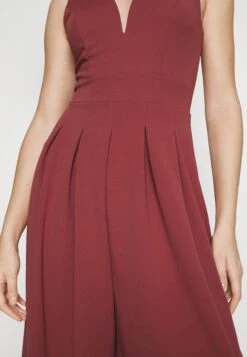 Wal G Alinali Pleated - Combinaison - Dark Mauve Pink -Wal G 3d5f3cad68ce4557b7bdb369d61f3c7c