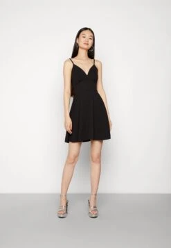 Wal G Jina Skater Dress - Robe En Jersey - Black