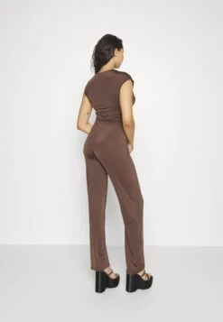 Wal G Party Hala V Neck - Combinaison - Chocolate Brown -Wal G 3f03d7987a2944ea9531a8371944ca45