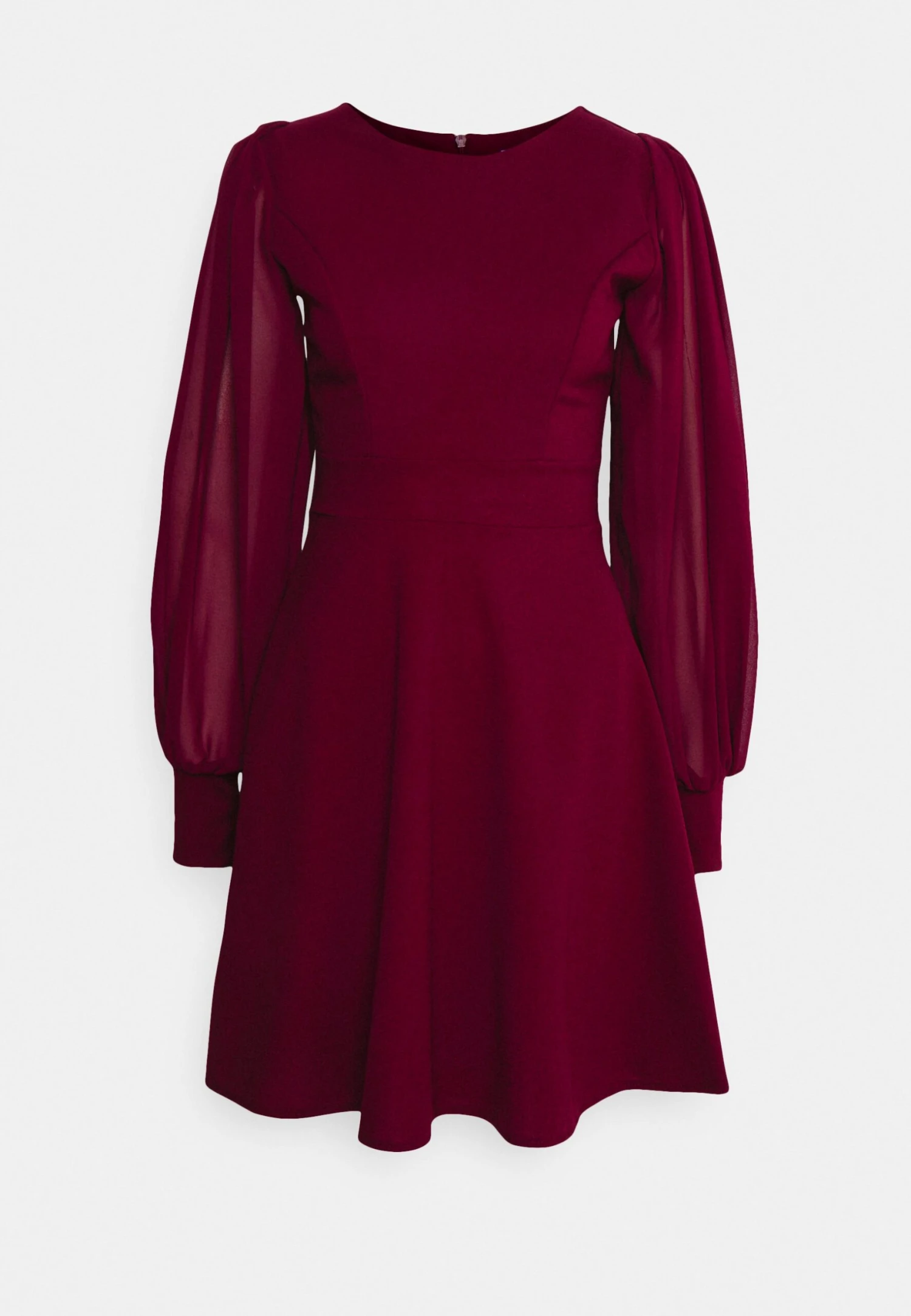 Wal G Kat Sleeve Dress - Robe De Jour - Berry Wine 7 Wal G Kat Sleeve Dress - Robe De Jour - Berry Wine – Image 5