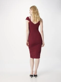 Wal G Robes Fourreaux Robe Fourreau REVRA Femme Lie De Vin -Wal G 40b86ec59eb7701d4ab7907a514e22b1