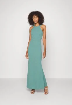 Wal G Sacha Frill Dress - Robe De Cocktail - Sage Green