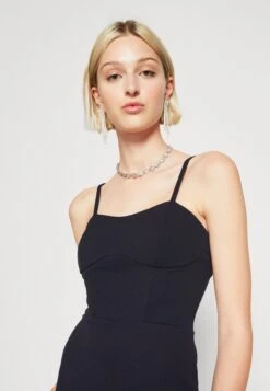 Wal G Danielle Corset - Robe En Jersey - Navy Blue -Wal G 44de5fbc8a354621a4c06938dc7dc644