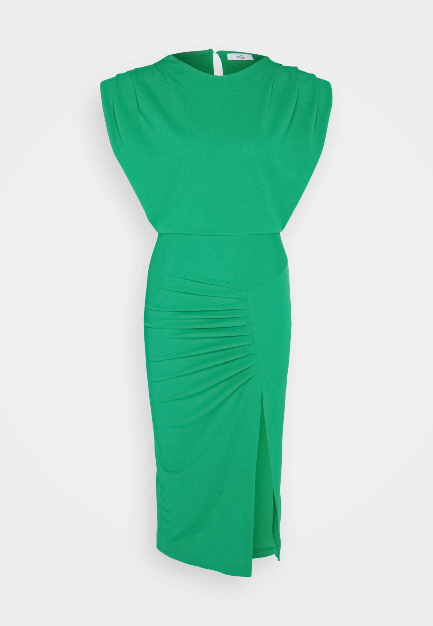 Wal G Cruise Collection Roxy Power Shoulder Midi - Robe De Soirée - Leaf Green 7 Wal G Cruise Collection Roxy Power Shoulder Midi - Robe De Soirée - Leaf Green – Image 5
