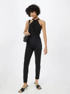 Wal G Combinaisons Longues Combinaison POPPY Femme Noir -Wal G 45f72a7e767ffd25c1332c5f8feeb36b