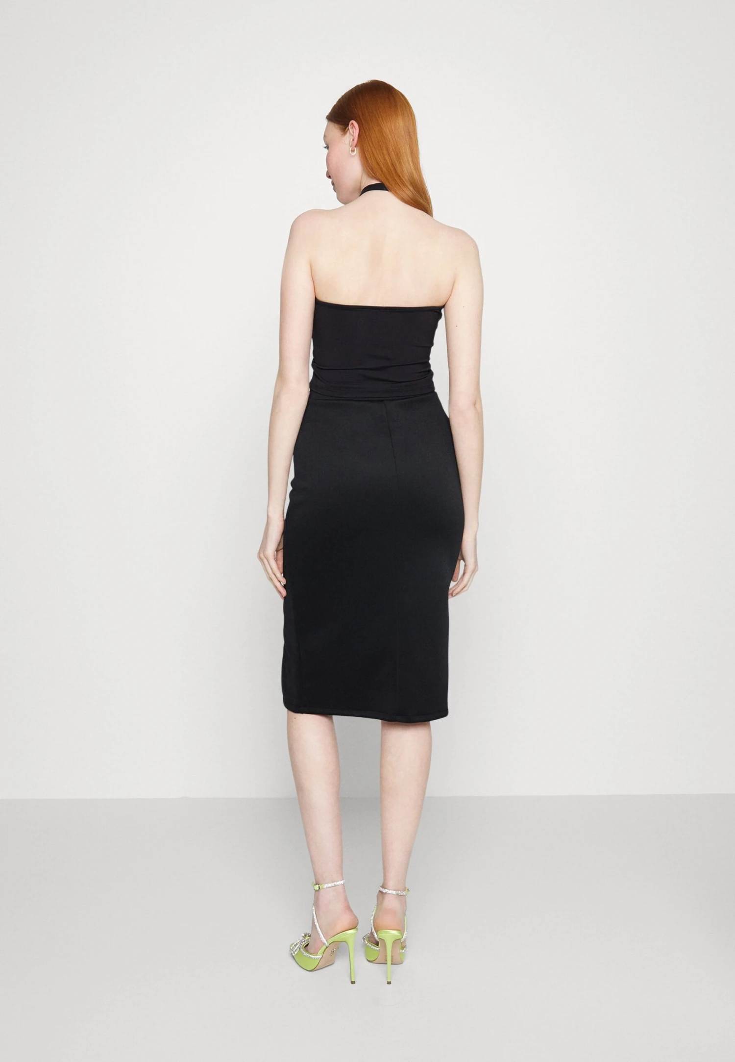 Wal G Valentines Heart Midi Skirt - Jupe Crayon - Black 5 Wal G Valentines Heart Midi Skirt - Jupe Crayon - Black – Image 3