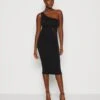 Wal G Zakera Contrast Midi Dress - Robe En Jersey - Black -Wal G 488122c40faf4055b5034d8a5de8be3e
