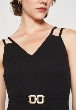 Wal G Wendy Buckle Skater - Robe En Jersey - Black -Wal G 4897ee22236d405ab274721d98b8128e