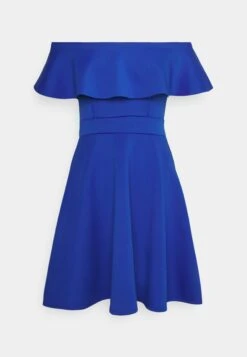 Wal G Minny Ruffle Skater - Robe De Soirée - Electric Blue -Wal G 4936ceccda294b718d537a931d116abe