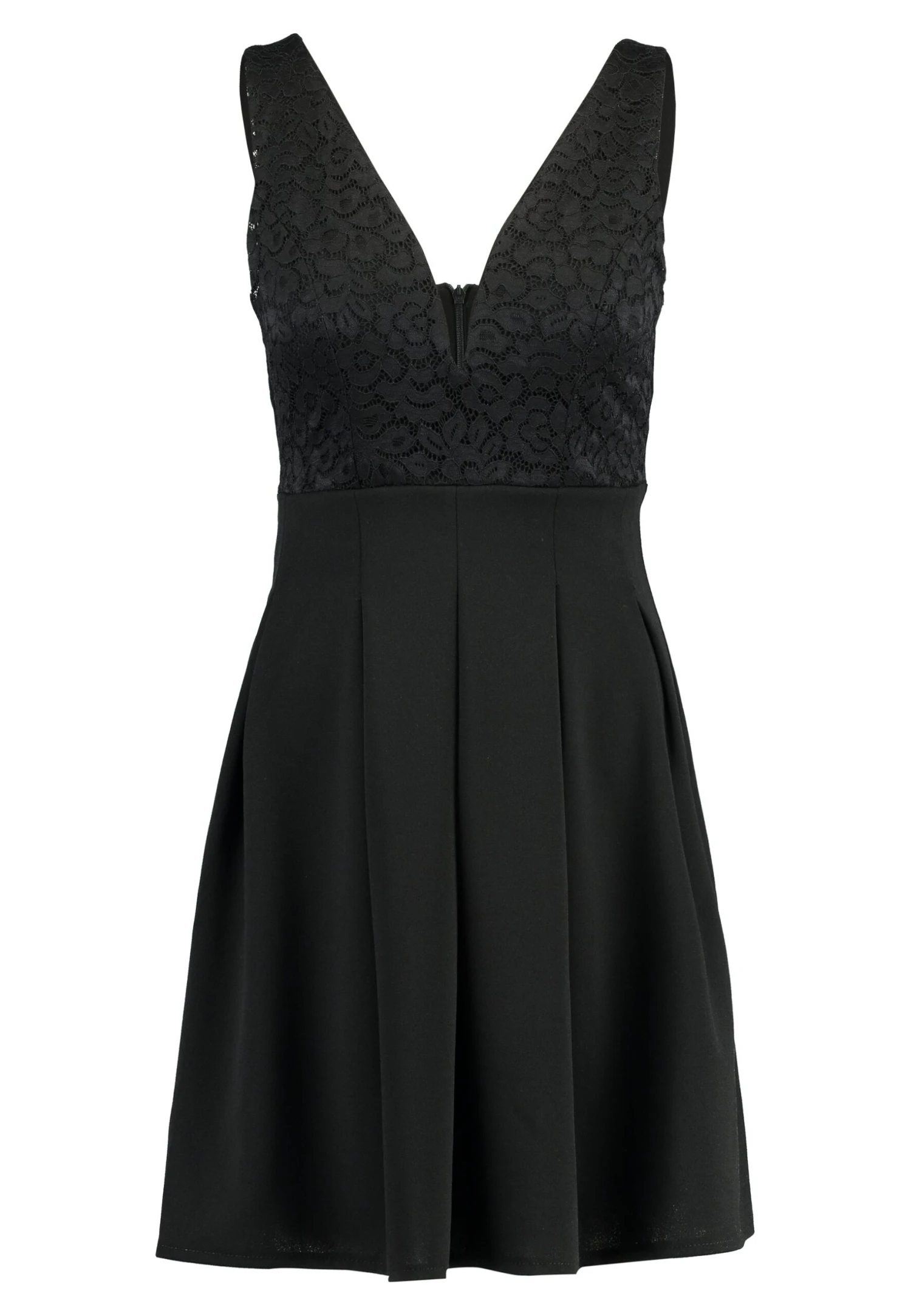 Wal G V Neck Skater - Robe De Soirée - Black 6 Wal G V Neck Skater - Robe De Soirée - Black – Image 4