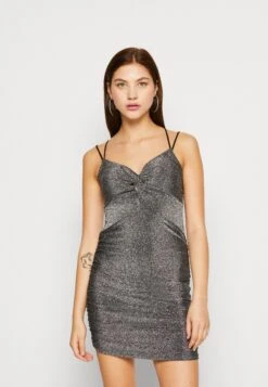 Wal G Exclusive Nye Glitter Jive - Robe En Jersey - Silver