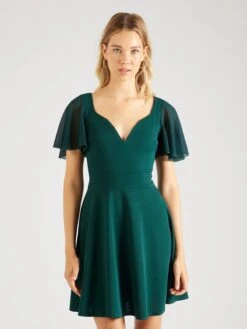 Wal G Mini-robes Robe KARA Femme Vert Foncé -Wal G 4a8d3539ba3b43c0d3b184ca86ce8a81