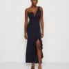Wal G Soya One Shoulder Maxi Dress - Robe En Jersey - Navy Blue -Wal G 4ae86241cd014ae78fa95ceab1e3bf33