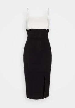 Wal G Janya Contrast Midi - Robe En Jersey - Black/White -Wal G 4baa7ff7aaa940c889f1899abd47b0c8