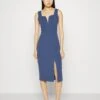 Wal G Cruise Midi Dress - Robe Fourreau - Denim Blue -Wal G 4c9a3bee29164054b9178e9d63597313