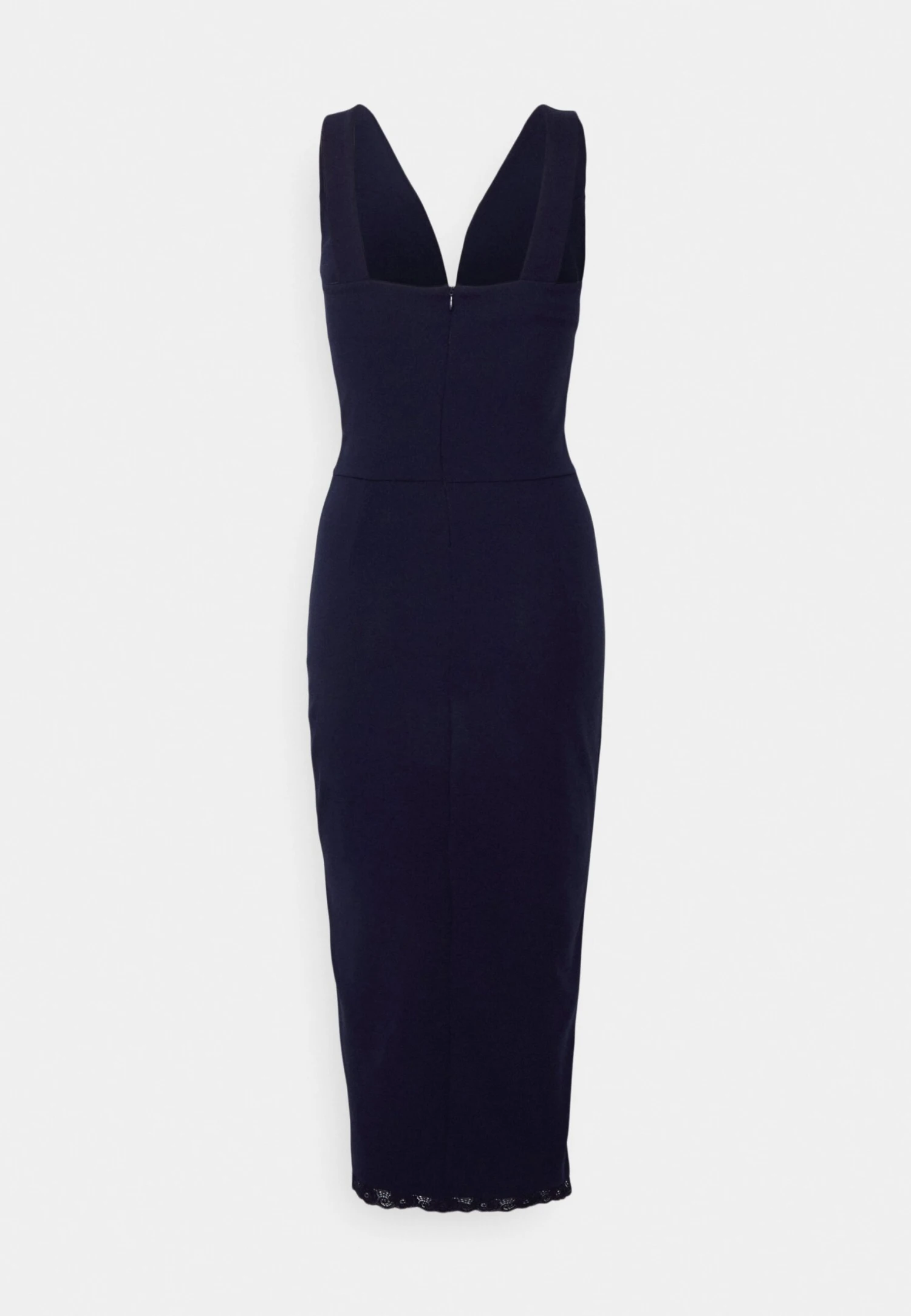 Chantelle Midi Dress - Robe Fourreau - Navy Blue 4 Chantelle Midi Dress - Robe Fourreau - Navy Blue – Image 2