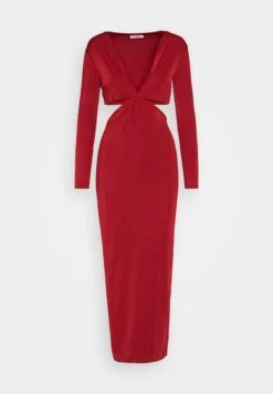 Wal G Jolie Cut Out Maxi Dress - Robe En Jersey - Wine -Wal G 4f9934f470cb46ffb9fe41b2e0c055e4