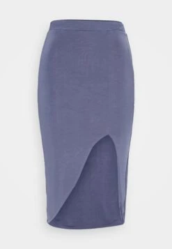 Wal G Party Ty Midi Skirt - Jupe Crayon - Denim Blue -Wal G 5064145281554171b3607356a5ccc9d7