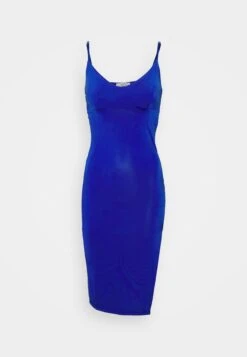 Wal G Party Amber Strappy Midi - Robe En Jersey - Electric Blue -Wal G 5088e90c3acb491e870ab289fa9c43d4