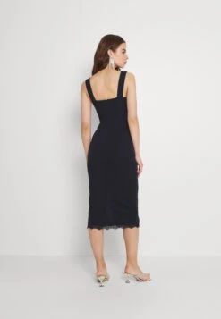 Wal G Chantelle Midi Dress - Robe En Jersey - Navy Blue -Wal G 510939f88f554472b25176e0bcf61257