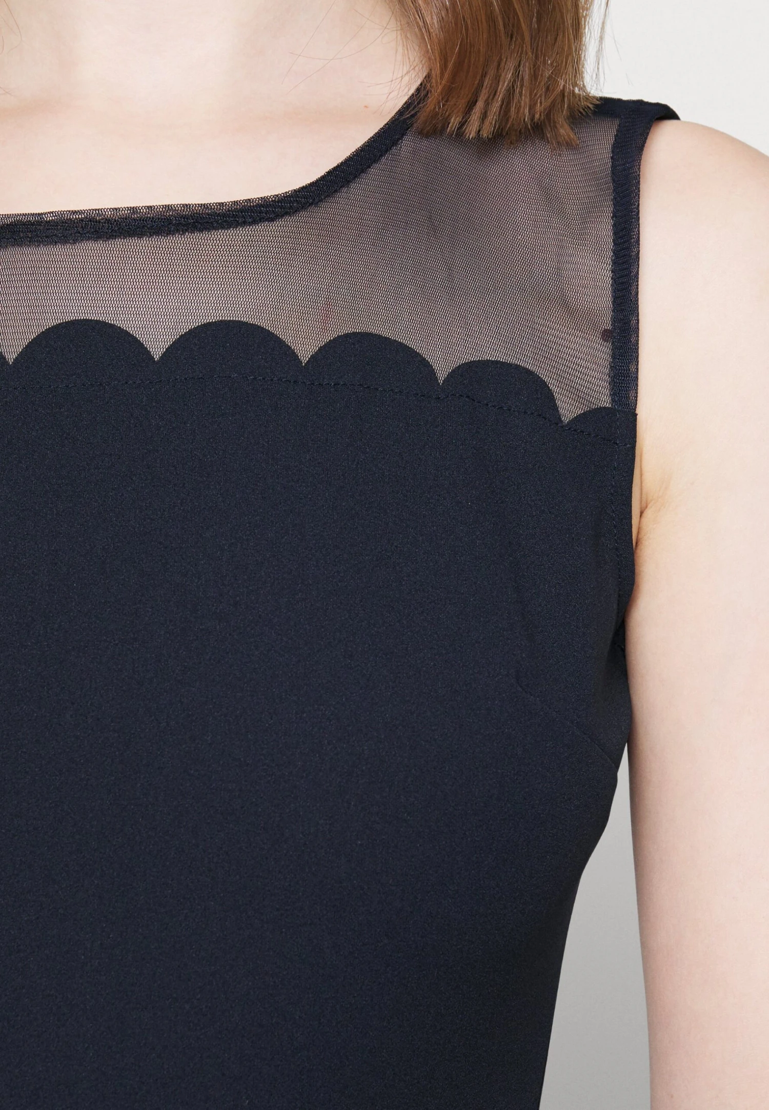 Wal G Jill Mesh Jumpsuit - Combinaison - Navy Blue 7 Wal G Jill Mesh Jumpsuit - Combinaison - Navy Blue – Image 5