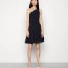 Wal G Janine Skater Dress - Robe En Jersey - Navy Blue