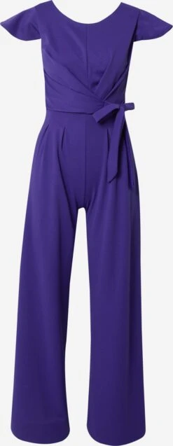 Wal G Combinaisons Longues Combinaison BEBE Femme Bleu Violet