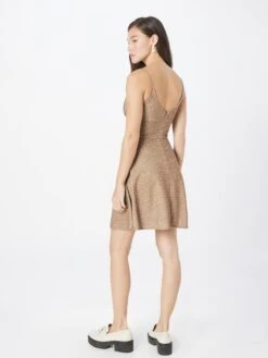 Wal G Robes De Cocktail Robe De Cocktail Femme Or -Wal G 53de7d62fab10b12de9ec066e8bb20d0