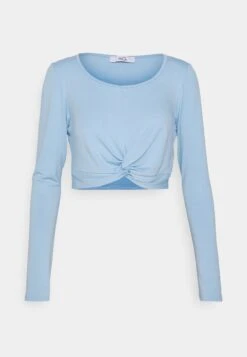 Wal G Karina Tie Top - T-Shirt À Manches Longues - Dusty Blue -Wal G 555bad5f326c477182a4bec68548dbf2