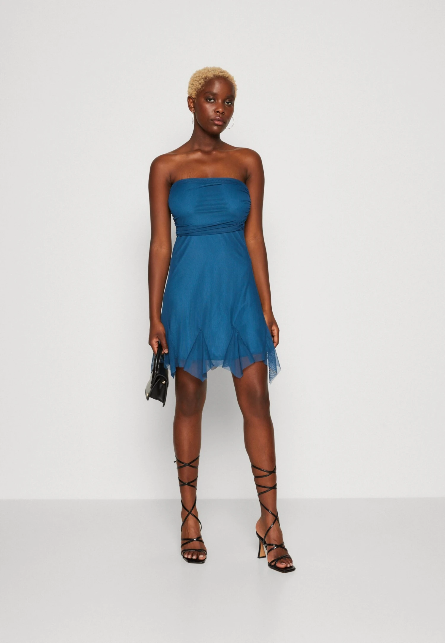 Wal G Dan Mini - Robe De Jour - Dark Teal Blue 4 Wal G Dan Mini - Robe De Jour - Dark Teal Blue – Image 2