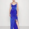 Wal G Yass Rouched Maxi Dress - Robe De Soirée - Electric Blue -Wal G 57c8ea5fca4440eab0997cb01fbb9142