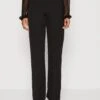 Wal G X Tonya Straight Leg Trouser - Pantalon Classique - Black -Wal G 582ae7882a564fcd997145900d7a5615