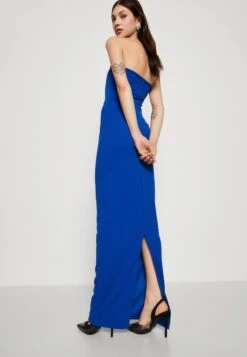 Wal G Mindy V Neck - Robe En Jersey - Electric Blue -Wal G 584d83b5359f4dbc9d60f7c2778a80fa