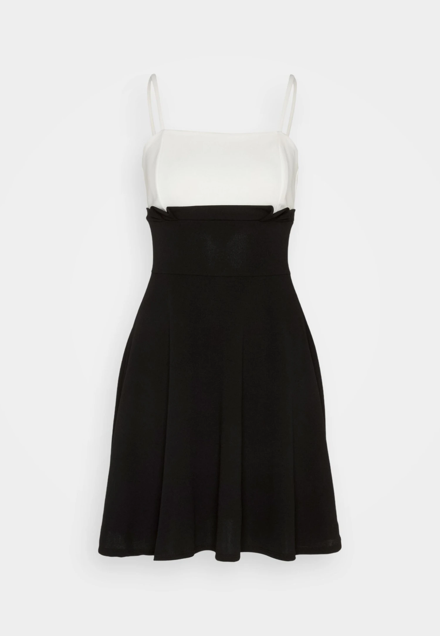 Wal G Janya Contrast Skater - Robe En Jersey - Black/White 7 Wal G Janya Contrast Skater - Robe En Jersey - Black/White – Image 5