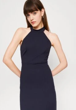 Wal G Benedette Midi Dress - Robe De Soirée - Navy Blue -Wal G 598071b32fe34454935eadee0846e8a7