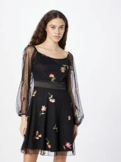 Wal G Mini-robes Robe SIMRAN Femme Noir -Wal G 5993eeb0d38ab55a126b7a80af01a71a