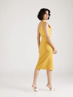 Wal G Robes De Cocktail Robe De Cocktail ANDY Femme Orange Clair -Wal G 599cec7e98002d370ba1f10b26f96015