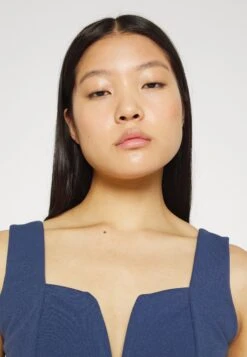 Wal G Cruise Midi Dress - Robe Fourreau - Denim Blue -Wal G 5b573a7d06ae42539f21331bd6e6a4a9