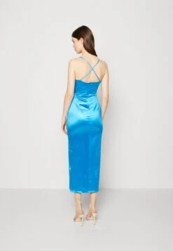 Wal G Party Leaya Midi - Robe De Soirée - Ocean Blue -Wal G 5be5887bb6604f7a9342186489e402c6