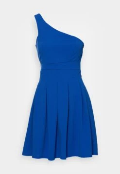 Wal G Frieda One Shoulder Skater Dress - Robe De Soirée - Electric Blue -Wal G 5f02ae81b9974706b8f706f44326ba27
