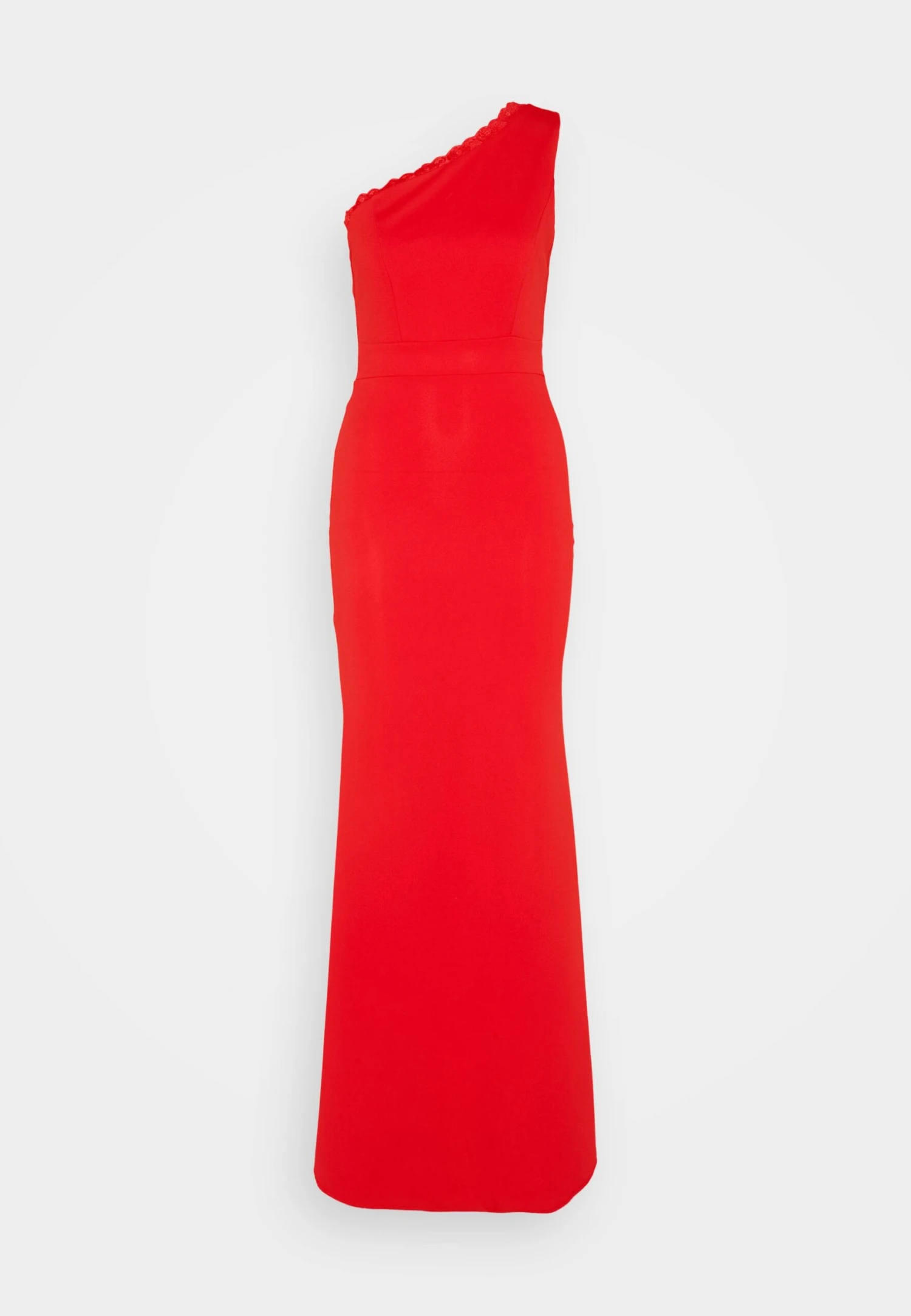 Wal G Wendy One Shoulder Maxi Dress - Robe En Jersey - Red 7 Wal G Wendy One Shoulder Maxi Dress - Robe En Jersey - Red – Image 5