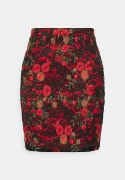 Wal G Peppy Skirt - Minijupe - Red/Black -Wal G 6455d4fd389848579eca83b33507b341