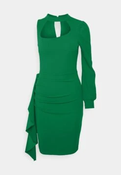 Wal G Tilly Cut Out Mini Dress - Robe En Jersey - Leaf Green -Wal G 65a3f4082ae740c69eb3dfe844e0e2ad