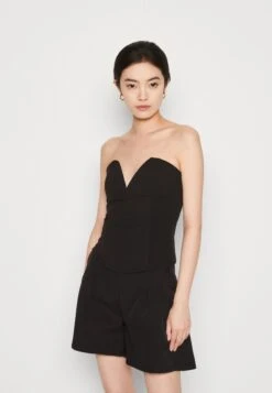Wal G Liza V Neck - Débardeur - Black