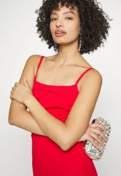 Bella Strappy Dress - Robe De Cocktail - Red -Wal G 669a7c5f96d0489daf057f5b38399726